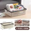 Cesta de armazenamento de mesa estilo vime, organizador de brinquedos e itens diversos para casa, cesta de armazenamento de plástico para cozinha, lanches e suprimentos de banho, atacado