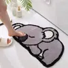 Alfombrillas de Baño Tufted Lindas Transfronterizas, Alfombrillas Antideslizantes Absorbentes de Agua, Felpudos de Puerta de Dormitorio, Alfombrillas Refrigerantes, Alfombrillas de Felpa de Comercio Exterior