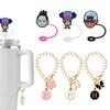 Tapa de Paja Stanley Huoying Cadena de 26 Alfabetos Traje Tapón de Paja Hillpiece Accesorios para Taza de Agua