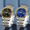 Reloj de Cuarzo Multifuncional Luminous Lige/Impermeable para Hombre, Reloj Casual para Estudiante
