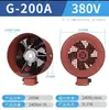 Motor de Ventilador de Frecuencia Variable Tipo G G160/G180 Motor de Frecuencia Variable Antiexplosión Ventilador Axial de Alto Volumen de Aire Dedicado para Refrigeración