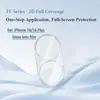 Película protetora de vidro temperado aplicável para IPhone 16/16 Plus Cabine livre de poeira com alta transmissão de luz LeReach