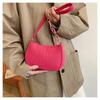 Bolso Cruzado Casual para Mujer 2024 Primavera Nuevo Moderno Bolso Cuadrado Pequeño Tela de Fieltro Bolso de Hombro Pequeño Bolso de Hombro Simple Casual