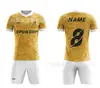 Conjunto de Chándal de Entrenamiento de Fútbol con Tejido Transpirable, Camiseta Deportiva, Uniforme de Equipo Amateur para Adultos, Suministro Directo de Fábrica, Uniforme Deportivo