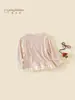 Camiseta de Manga Larga de Otoño para Niñas, Estilo Coreano, Moderna, Amigable con la Piel, Camiseta Básica Clase A para Niños Pequeños, Nueva Colección Primavera/Otoño 2026