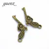 YuenZ Accesorios para joyería DIY Colgante de aleación de pistola Colgante pequeño de aleación vintage M27