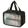 Bolsa de Tocador Impermeable de Doble Capa para Viaje, Bolsa Cosmética Portátil con Separación de Seco y Húmedo, Bolsa de Almacenamiento para Artículos de Tocador, Bolsa Portátil para Natación