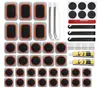 Parche de Reparación de Neumáticos para Motocicleta y Vehículo Eléctrico Transfronterizo Pegamento Palanca para Neumáticos Juego de Herramientas Portátiles para Reparación de Neumáticos de Bicicleta