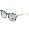 Gafas de sol para niños con montura Cat Eye de colores, transparentes, para niños y niñas, protección UV, lindas gafas para bebé