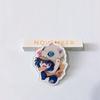 Broche Acrílico de Ghost Blade Insignia Periférica de Animación Accesorios de Dibujos Animados Parche Corazón de Niña Diy Colgante para Bolso