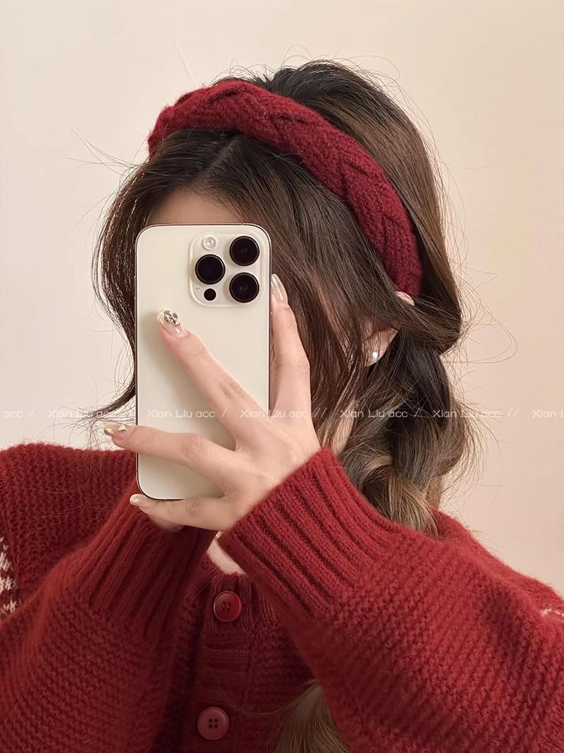 发箍女
