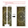 Pegatinas de Puerta Autoadhesivas Transfronterizas con Ciervo Estilo Chino, Pegatinas de Pared Removibles para Renovación de Casa de Alquiler, Venta al por Mayor por Fabricante, Dropshipping