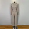 Corea del Sur Dongdaemun Elegante Ajustado Sexy Figura Corto Manga Larga Con Capucha Cárdigan Micro-pantalones de Chándal Conjunto de Punto Mujer