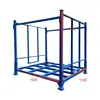 Estantería Ligera de Acero Apilable Plegable Metálica para Tela Almacén Logística Estante para Piezas de Automóvil Estante Plegable para Tela