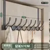 Cabide de porta gancho para banheiro gancho de casaco tipo sem furos para trás da porta armazenamento de cabides na porta quarto cozinha