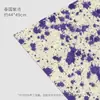 Papel Dongba Tie-dye rasgado à mão pétalas de flores reais papel de embrulho de flores frescas buquê papel de embrulho degradê arte floral artesanal materiais para floricultura