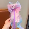 Grampo de Cabelo Laço de Fita Super Fada Infantil Desenho My Little Pony Trançado Tiara de Princesa para Meninas Grampo de Cabelo de Bebê