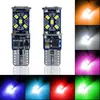Yizhong Luces de Coche Luces de Posición LED T10 3020 2016 15SMD 5W5 Decodificación sin Parpadeo Bombillas Pequeñas para Coche