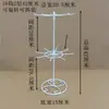 Soporte de Exhibición para Collares de Escritorio Giratorio Multicapa Pequeño para Joyería Colgante Funda de Teléfono Móvil Llavero Pulsera Estante Colgante