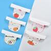 Gaze de quatro camadas de algodão puro almofada de bebê toalha para trás algodão infantil classe A impressão de desenhos animados jardim de infância bebê suor toalha