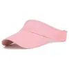Gorra Visera Solar de Color Sólido de Alta Venta para Niños en Amazon Transfronterizo, Sombrero Solar para Deportes al Aire Libre en Stock