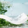 YusenNatural papel de seda de 5 capas con relieve de núcleo de madera pura, papel higiénico, uso comercial, 2 rollos
