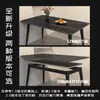 Mesa de comedor de mármol estilo nórdico, un juego de mesa y sillas de comedor para uso doméstico, con un diseño simple, moderno y lujoso, adecuado para apartamentos pequeños, con tablero rectangular