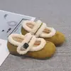 Zapatos de Algodón Retro Birkenstock para Mujer Ropa de Exterior Nuevo Estilo Otoño/Invierno 2026 Zapatos de Algodón Cálidos con Borlas Zapatos Peludos
