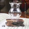 Pantalla de Lámpara de Vidrio Pequeña con Encaje Accesorios para Buda Resistente al Calor Transparente Nostálgico Retro Cubierta a Prueba de Viento para Lámpara de Aceite Portavelas