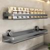 Estante de almacenamiento de pared para baño, balcón, inodoro, mesa de lavado, estante de almacenamiento de pared para baño sin perforaciones