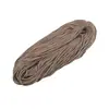 Corda Paracord 5mm Sete Fios Tecida à Mão 2m Material Artesanal DIY para Tecelagem de Pulseiras e Cordas Coloridas Trançadas
