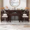 Nuevo Estilo Chino Sándalo Morado Mesa Moderna Simple Mesa de Vestíbulo Central Madera Maciza Altar Mesa para Buda Mesa de los Ocho Inmortales Transfronterizo