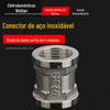 4 pontos de aço inoxidável tubo antigo junta interna dente fio direto hexagonal fio interno 20 mm tubo de água junta fio interno encaixe