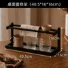 Portavasos, estante de almacenamiento, organizador de tazas, soporte para vaso de agua, encimera de mesa, rincón de escritorio para almacenamiento y colocación de tazas de té y café