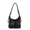 Bolsa tote grande com padrão de lichia retrô para mulheres, novo estilo 2026, mochila multifuncional de couro macio, bolsa para o dia a dia outono/inverno e bolsa de ombro tote
