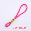 Lanyard colgante de cuenta plateada, cordón colgante universal para coche, sachet de nudo chino, cordón de sachet, cuerda para colgar en el coche, cuerda de mango