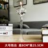 Suporte de vela de vidro transparente criativo personalizado de fábrica decoração de casa decorativa europeia atacado