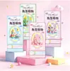 Pegatinas 3D Apilables con Relieve para Manualidades DIY Infantiles, Artículos Decorativos de Esquina Lindos y Divertidos, Adornos de Cristal
