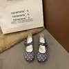 Zapatos de Salón de Color Bloque para Mujer Chuyuji 2026 Primavera Nuevo Estilo Poco Profundos Retro Versión Coreana Hebilla de Una Correa Zapatos Mary Jane de Lunares