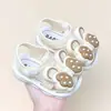 Atacado Transfronteiriço de Novos Sapatos de Verão para Meninas, Sapatos Macios de Princesa para Bebês e Crianças Pequenas, Sapatos para Crianças Pequenas para o Verão
