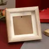 Suporte de Exibição de Porta-Retrato de Madeira Quadrado para Fotos 4568 polegadas, Moldura Especial para Decoração de Caligrafia e Pintura, Atacado