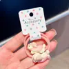 Paquete de 2 Lindos Pasadores para el Cabello de Cachorro de Dibujos Animados en Color Crema, Dulces Accesorios Elásticos para el Cabello Estilo Coreano, Estilo Nuevo