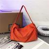 2025 Nova Bolsa de Viagem Estilo K Ins Grande Capacidade para Viagens de Negócios de Curta Distância Bolsa de Ombro para Viagem de Negócios Masculina e Feminina Bolsa Leve para Fitness