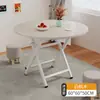 Mesa plegable, mesa de comedor cuadrada, mesa pequeña para uso doméstico, alquiler de apartamentos pequeños, mesa de comedor sencilla, mesa cuadrada