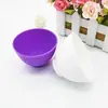 Pequena Tigela de Silicone para Máscara 100ml, Espátula para Máscara, Tigela de Silicone para Temperos, Tigela para Máscara de Algas DIY, Tigela para Mistura de Essências