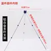 Soporte para caña de pescar, Soporte triangular de aleación de aluminio para clavar en el suelo, Soporte telescópico para pesca de larga distancia, Soporte para caña de pescar