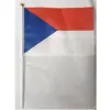 Suministro Transfronterizo Puntual de Bandera Brasileña para Agitar a Mano No. 8 14*21cm Bandera de Brasil de Mano Bandera de la Copa del Mundo Copa de Europa