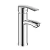 Lavabo de baño personalizado por el fabricante con agua fría y caliente, lavabo y grifo de baño dos en uno para uso doméstico