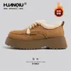 Zapatos Birkenstock Universales de Suela Gruesa para Mujer, Nuevo Estilo Otoño e Invierno 2025, Zapatos de Algodón Gruesos y Cálidos, Zapatos de Mujer Modernos y Versátiles