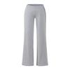 Calça Drapeada Elegante de Cintura Baixa, Solta, Emagrecedora, Verão 2025, Calça Preguiçosa para Casa, Calça Casual, Calça de Perna Larga Reta